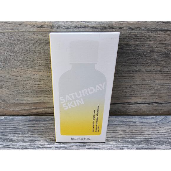 Saturday Skin Yuzu Vitamin C Bright Toner 4.22 Fl Oz - Picture 1 of 6
